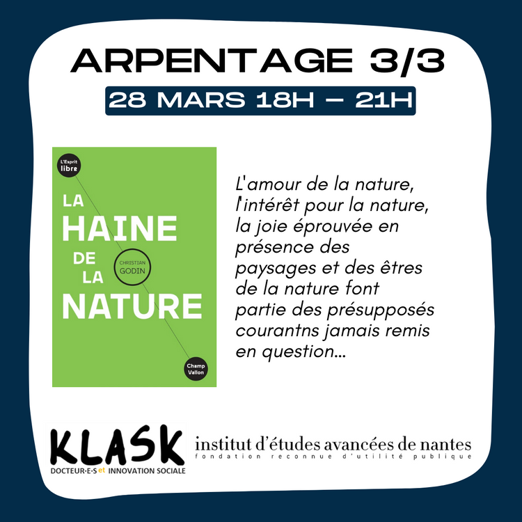 Arpentages : 28 février, 28 mars et 25 avril