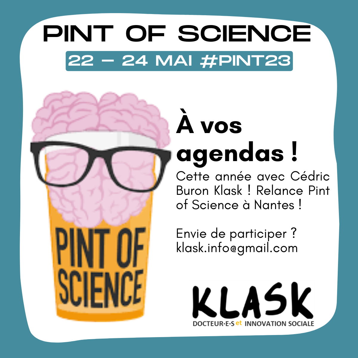 Pint of Science ! 22-24 Mai 2023 #pint23
